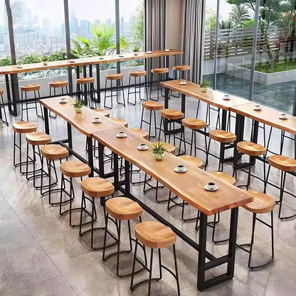 Solid Wood Bar Table