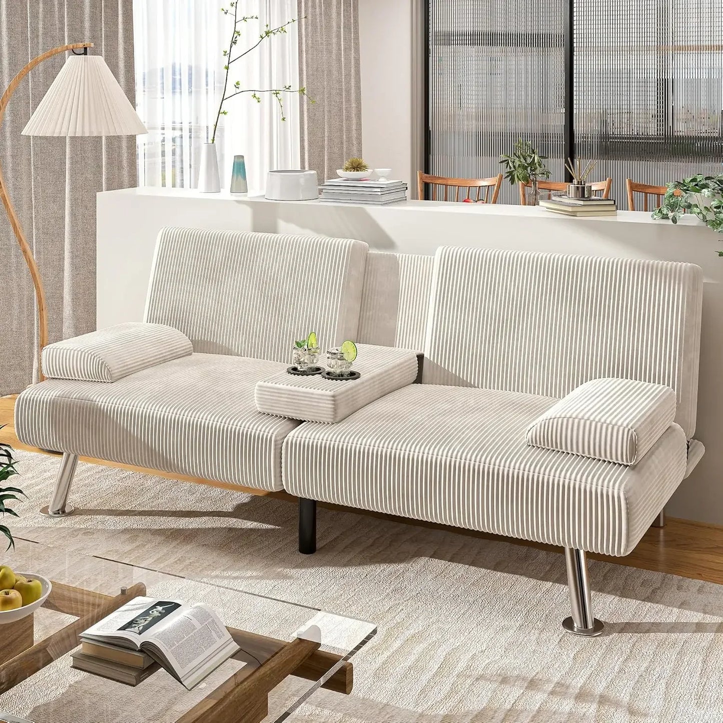 Convertible Futon Sofa Bed