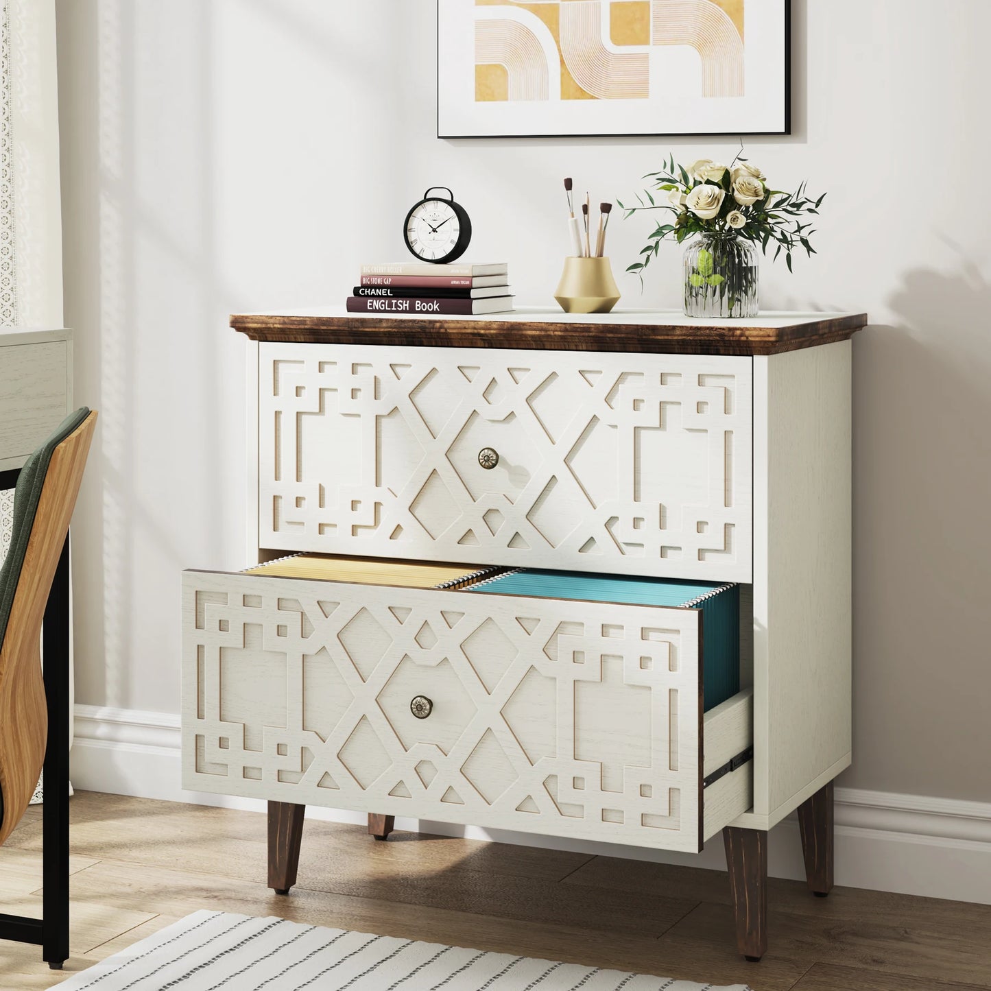 2 Drawer File Cabinet