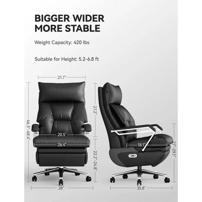 Dual Motor Reclining Office Chair