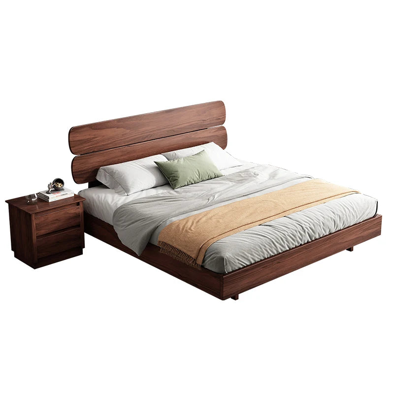 Modern Wood Loft King Bed